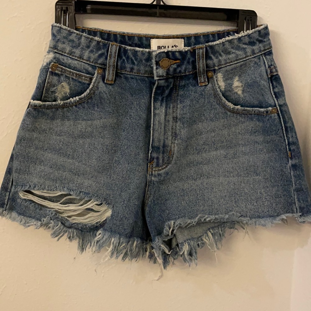 Rolla’s Dusters High Rise Slim Jean Shorts